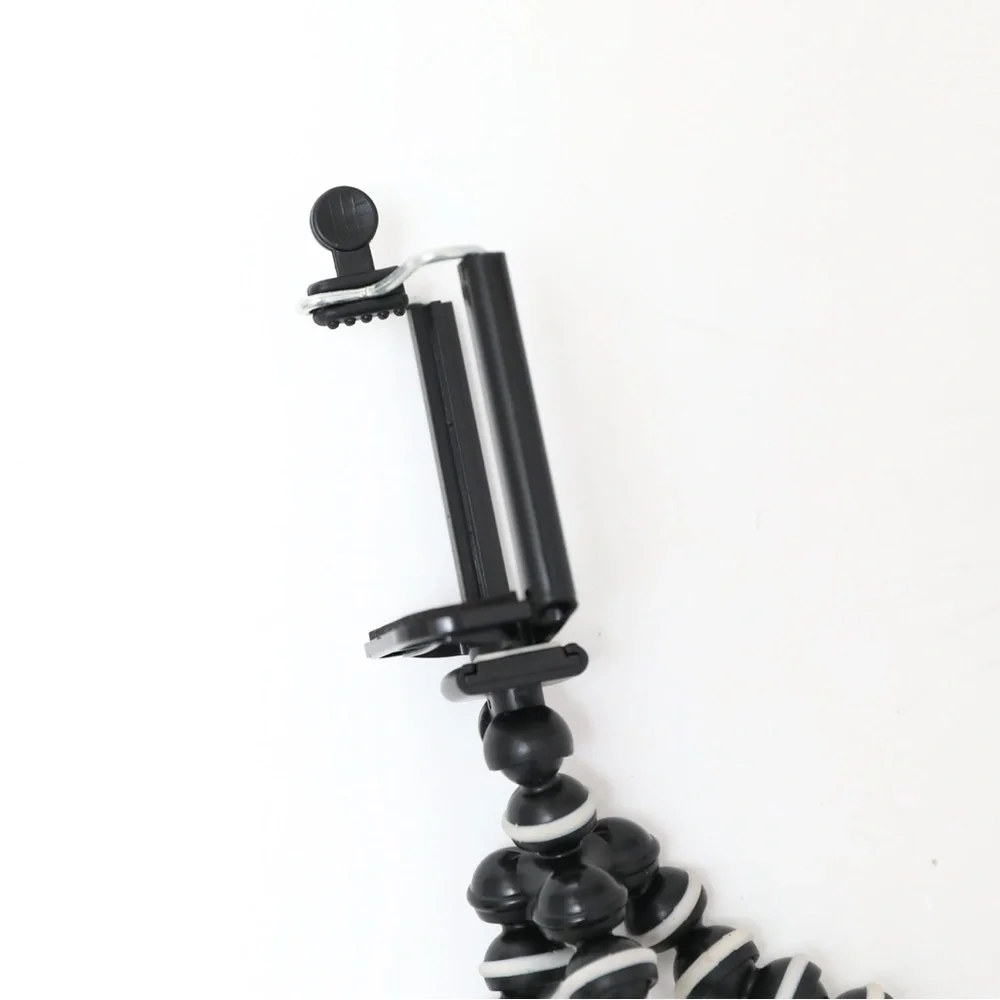 Small plastic spider tripod adjustable grip plastic flexible smartphone holder
